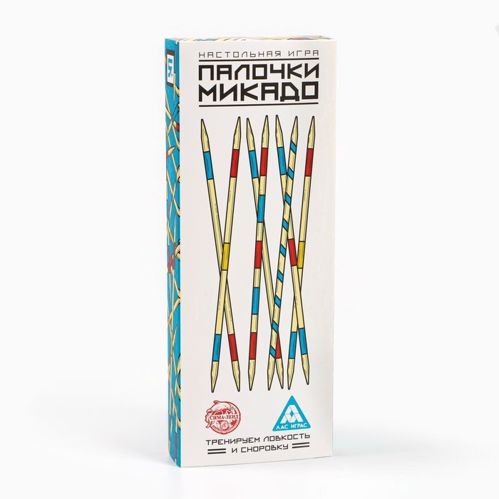 Настольная игра &laquo;Палочки Микадо&raquo;, 31 деревянная палочка, 5+