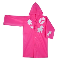 Дождевик &laquo;Единорожка&raquo; со светоотражающими наклейками, рост 120-160 см