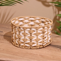 Набор плетёных корзин, 3 шт, 23х19х15 см