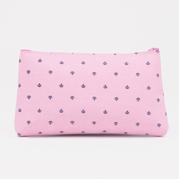 Косметичка на молнии, цвет розовый Косметичка на молнии, цвет розовый