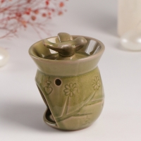 Аромалампа керамика "Птички на ветке"  7,5х7,5х9,8 см