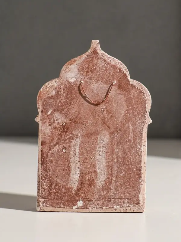 Икона "Святая Матрона" с подвесом размер 12х8х2 см, гипс, роспись