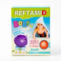Комплект от комаров "Рефтамид", без запаха, фумигатор и флакон 45 ночей, 30 мл
