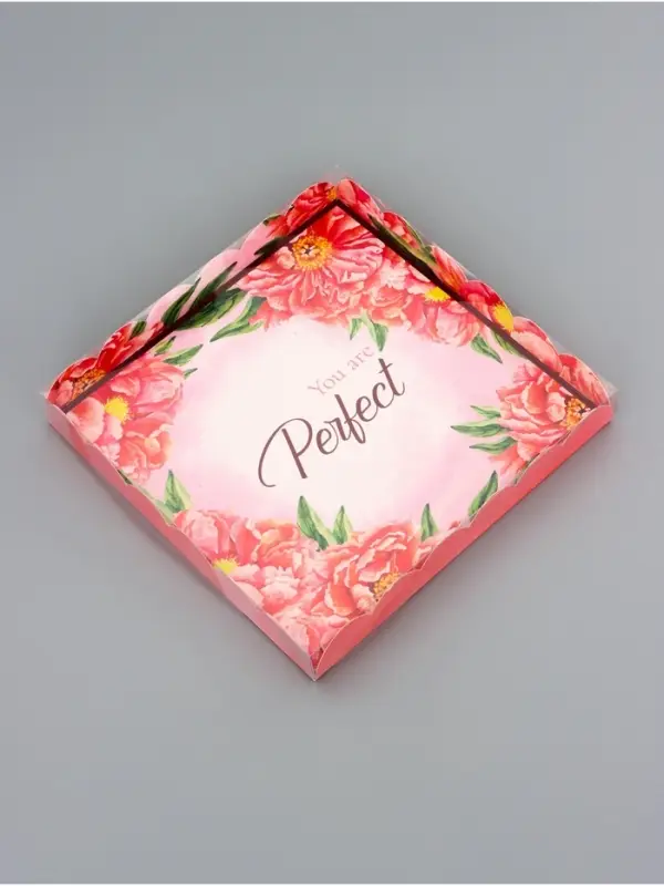 Коробка для печенья, &laquo;Прекрасной&raquo;, 21&times;21&times;3 см