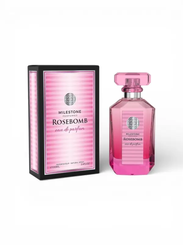 Парфюмерная вода женская Milestone ROSEBOMB, 100 мл (мотив Victoria'S Secret Bombshell)
