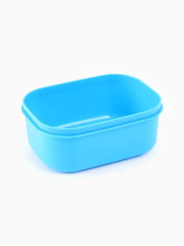 Ланч-бокс прямоугольный, 500 мл, Синий трактор