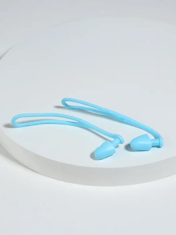 Беруши, 10&times;1.3 см, в футляре, пара, силиконовые, голубой