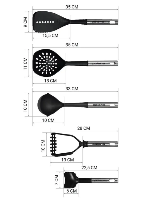 Кухонный набор Accent-5SN 5 предметов