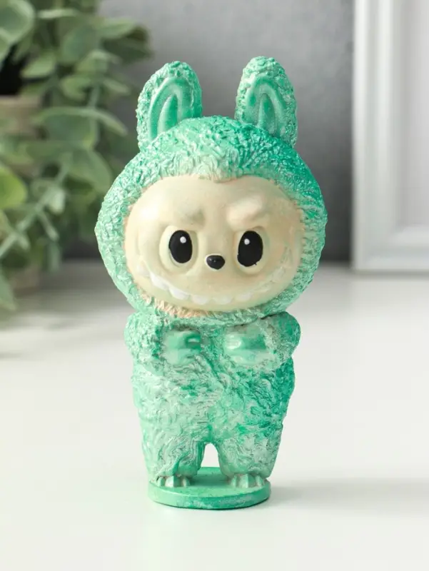 Фигурка "Чудик" 13х6,5х5,5 см, мята