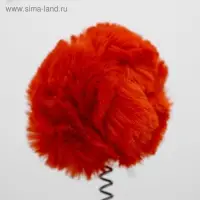 Игрушка для кошек с 3 дразнилками и когтеточкой, 27 х 15,5 х 25 см  микс цветов