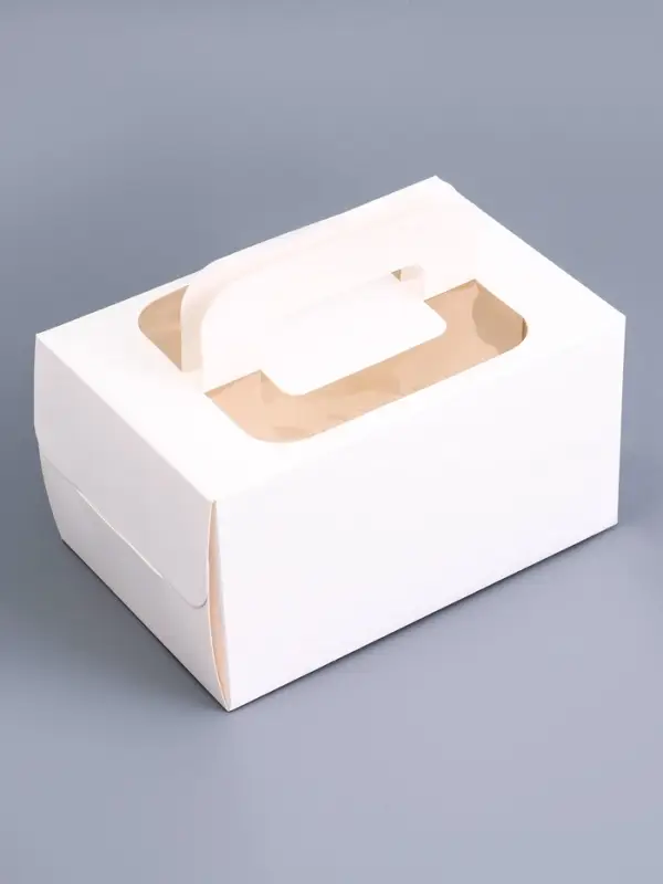 Коробка под рулет, белая, 16.5&times;11&times;9 см