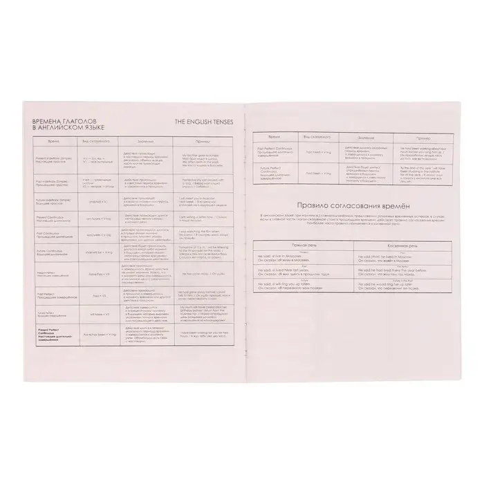 Тетрадь для записи иностранных слов А6 24 листа Big Ben, обложка мелованный картон, блок офсет 65 г/м&sup2;