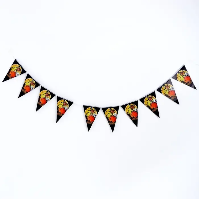 Гирлянда &laquo;Хэллоуин&raquo; 10 флажков