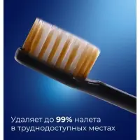 Зубная щетка с широкой чистящей головкой и супертонкими щетинкам, японский стиль