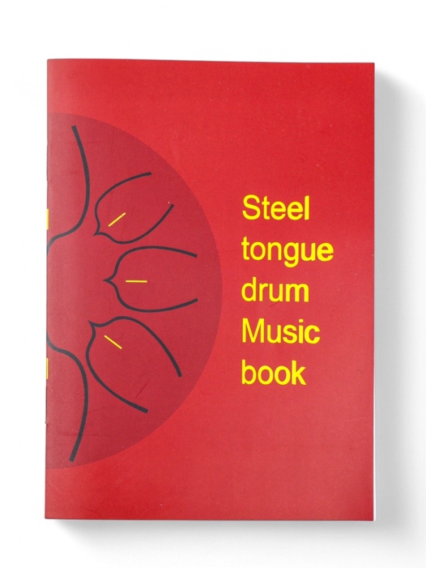 Глюкофон - музыкальный инструмент, дельфин черный, 11 лепестков, 18 х 18 х 11 см