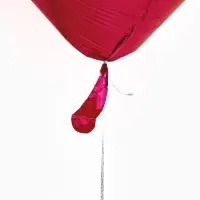 Воздушный шар фольгированный 63" &laquo;Сердце, фуксия"