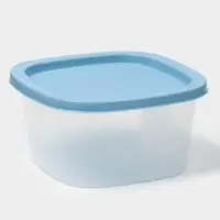 Контейнер пищевой SparkPlast BioFresh, 500 мл, пластик, прозрачный, крышка микс