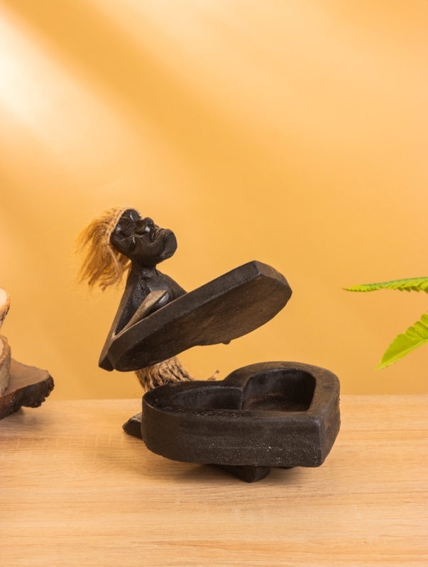 Шкатулка &laquo;Абориген хранитель&raquo;, 14&times;15&times;16 см, дерево