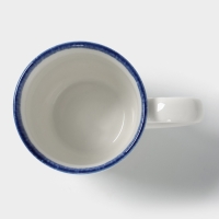 Кружка "Blue Lagoon" Magistro 350мл, 12,8х9х10,8, цвет белый, синий