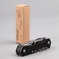 Туристический нож Liten Halp, черный