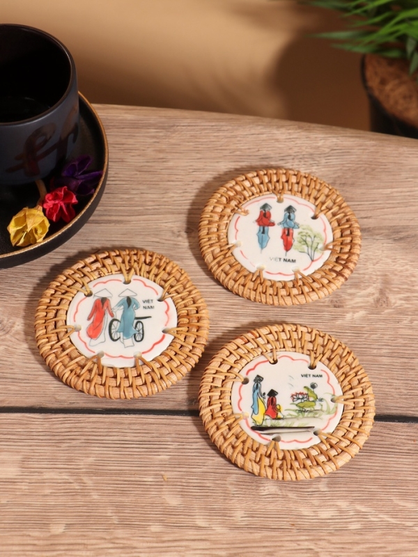 Подставка под горячее, 10 см МИКС