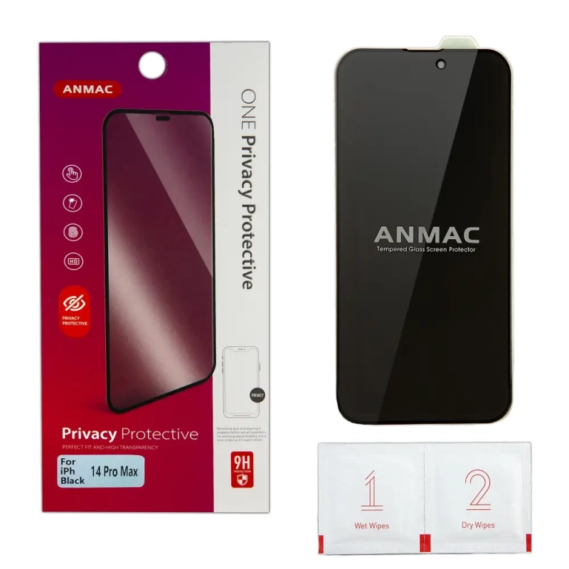 Защитное стекло iPh 14 Pro Max Anmac Privacy