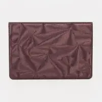 Обложка для проездного, цвет бордовый