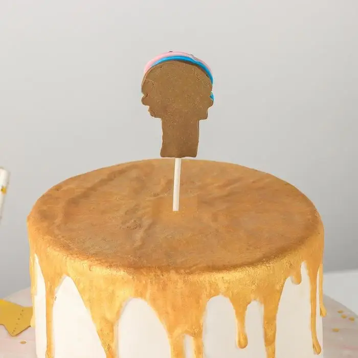 Набор топперов для торта &laquo;Кексики&raquo;, 2 шт., 12.5&times;4 см