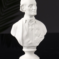 Набор бюстов на подносе, 20х10х15 см, белый