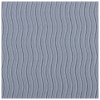 Коврик для фитнеса и йоги ONLYTOP, 183х61х0,6 см, цвет серый/голубой