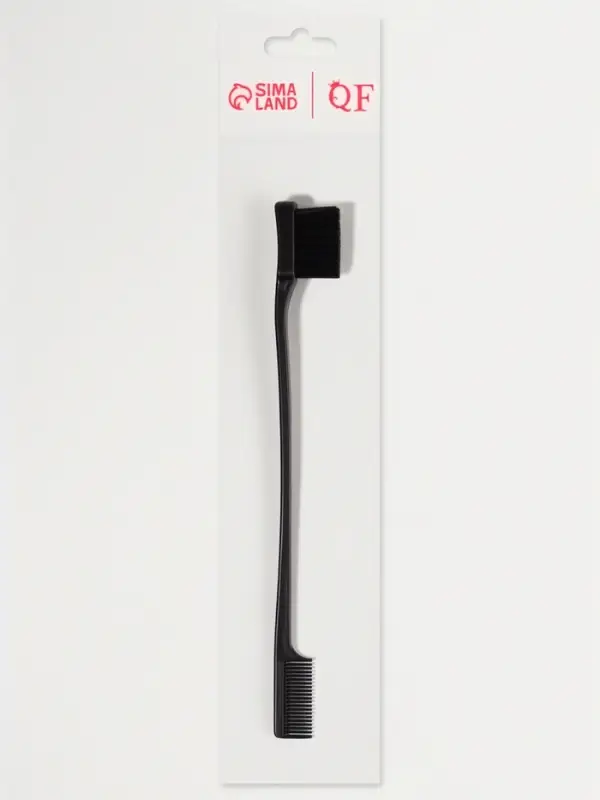 Расчёска - щётка для укладки волос, 17&times;2 см, чёрная