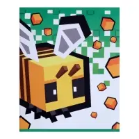 Тетрадь 48 листов в линейку Calligrata &laquo;Пиксели&raquo;, обложка мелованный картон, блок офсет, МИКС