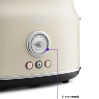 Тостер для хлеба техника для кухни КТ-2038 - 2 слота