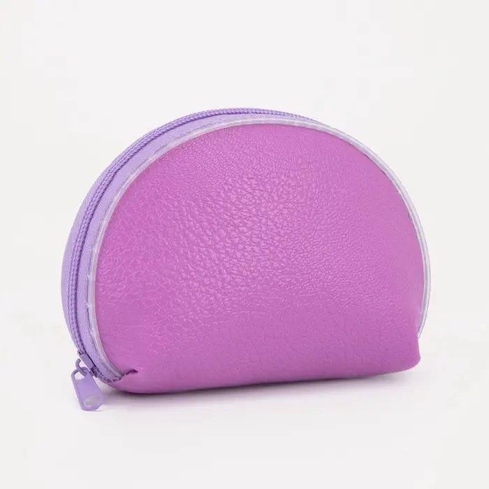 Кошелёк монетница женская на молнии, цвет МИКС