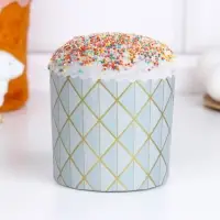 Форма бумажная для кекса, маффинов и кулича &laquo;Оригами&raquo;, 90&times;90 мм