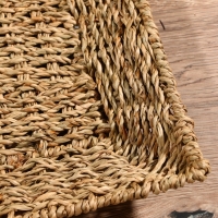 Корзина плетеная 31x31x5 см, сиграсс