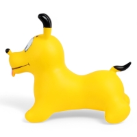 Попрыгун ZABIAKA &laquo;Собачка&raquo;, 56&times;32&times;53 см, жёлтый
