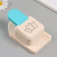 Дырокол фигурный 3в1 рисунок 3,8/5/6,3 см "Флажок" 9х14,9х6,3 см