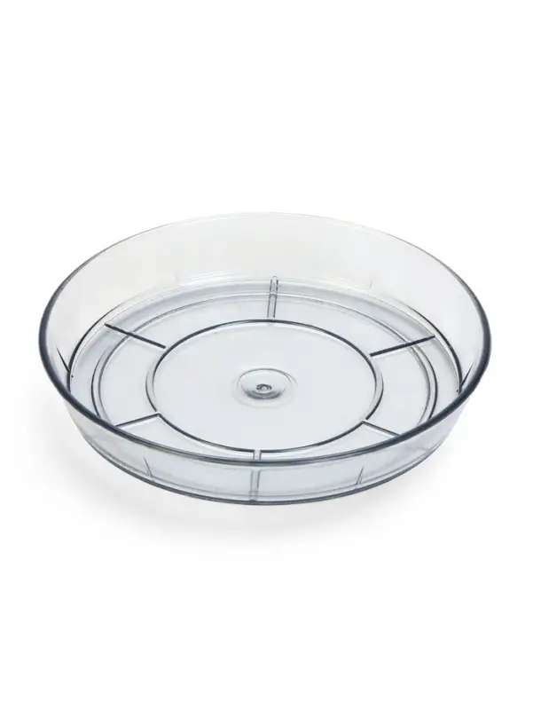 Поддон d=100 мм, цвет темно-прозрачный