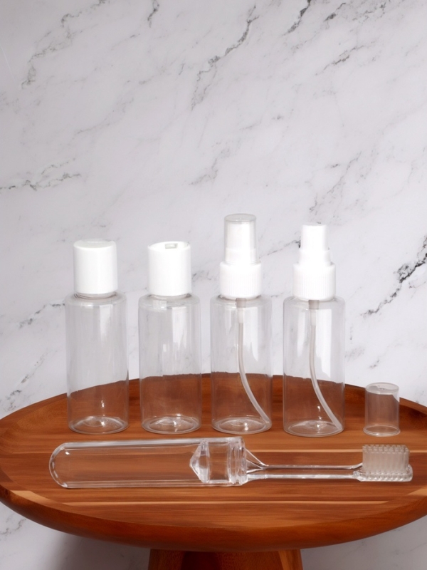 Набор для хранения, в чехле, 5 предметов, цвет белый