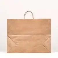 Пакет крафт, без печати, 45&times;18&times;35 см 70 г/м&sup2;