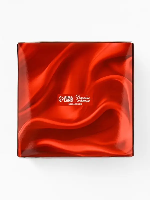 Коробка под 9 конфет со скретч-слоем &laquo;Бант&raquo;, 14.5 х 14.5 х 3.5 см