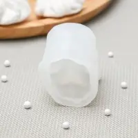 Молд &laquo;Бульдог&raquo;, силикон, 4&times;5&times;4,5 см, цвет белый