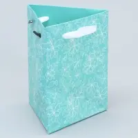 Пакет подарочный для цветов треугольный, упаковка &laquo;Будь счастлива&raquo;, 12 х 8 х 9.5 см