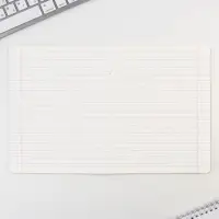 Тетрадь в косую линейку 12 листов, А5, на скрепке, 5 видов, белизна 96%, МИКС