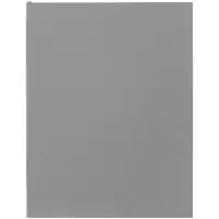 Ежедневник Flat Maxi, недатированный, серый