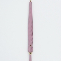 Зонт полуавтоматический &laquo;Однотон&raquo;, 16 спиц, R = 51/60 см, D = 120 см, цвет розовый