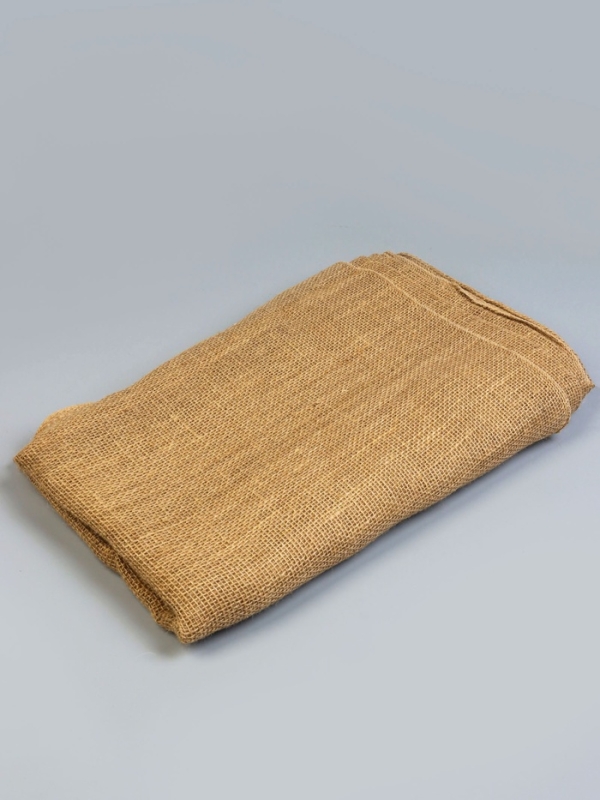 Джут натуральный, 1,1 &times; 5 м, плотность 260 г/м&sup2;, плетение 35 &times; 30 нитей