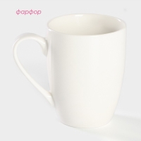 Кружка фарфоровая Доляна &laquo;Медведь&raquo;, 350 мл