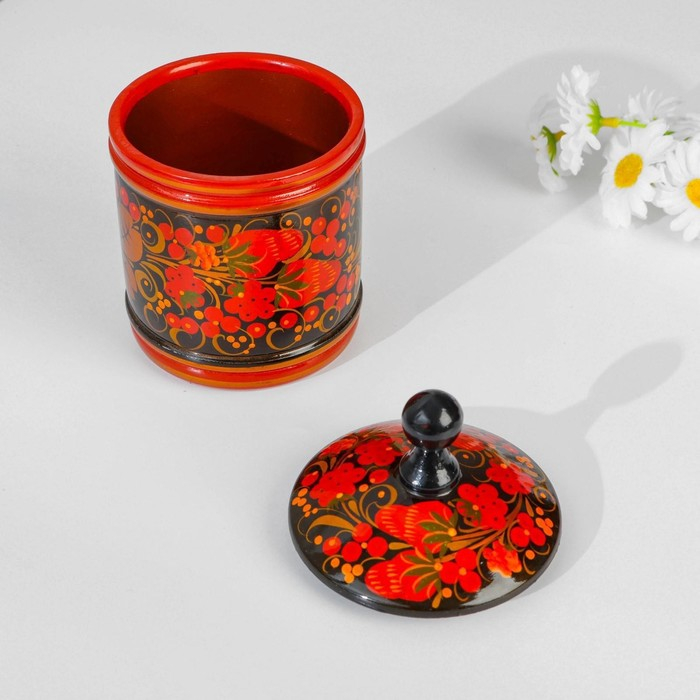 Кадочка, средняя, 9&times;14 см, хохлома, микс